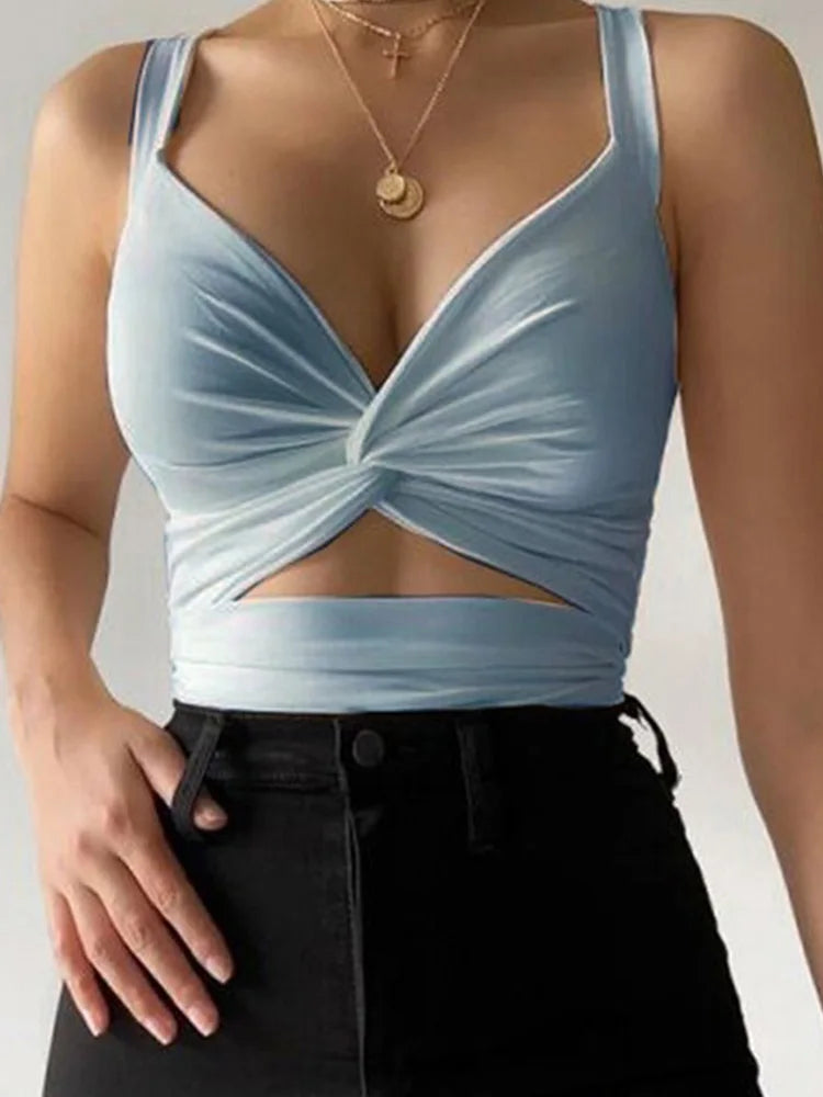 Sexy Women Sleeveless Short Crop tops Ladies Vest Casual Tank Top Women's Tube Top Female