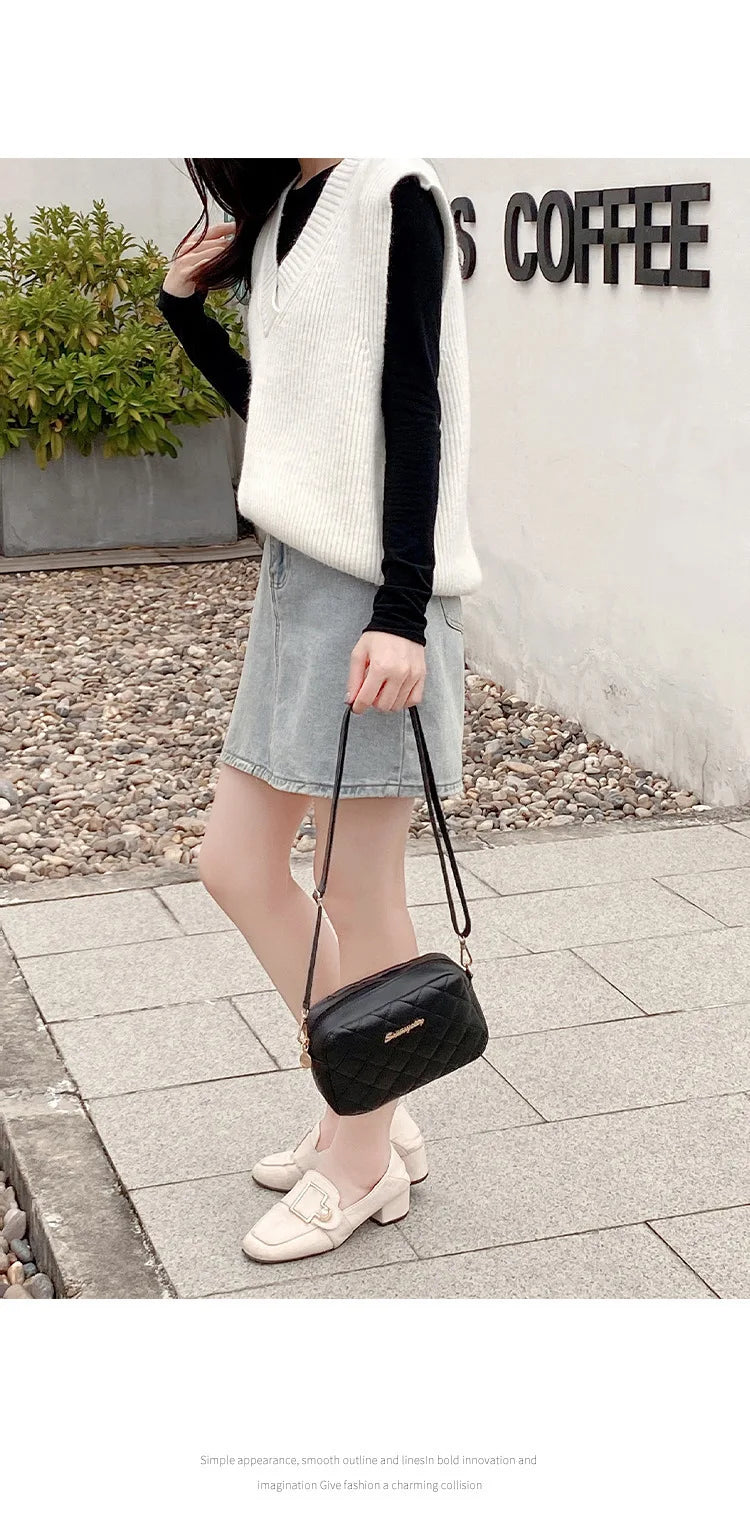 Women's Versatile Crossbody Bag Simple Casual Large Capacity High Quality